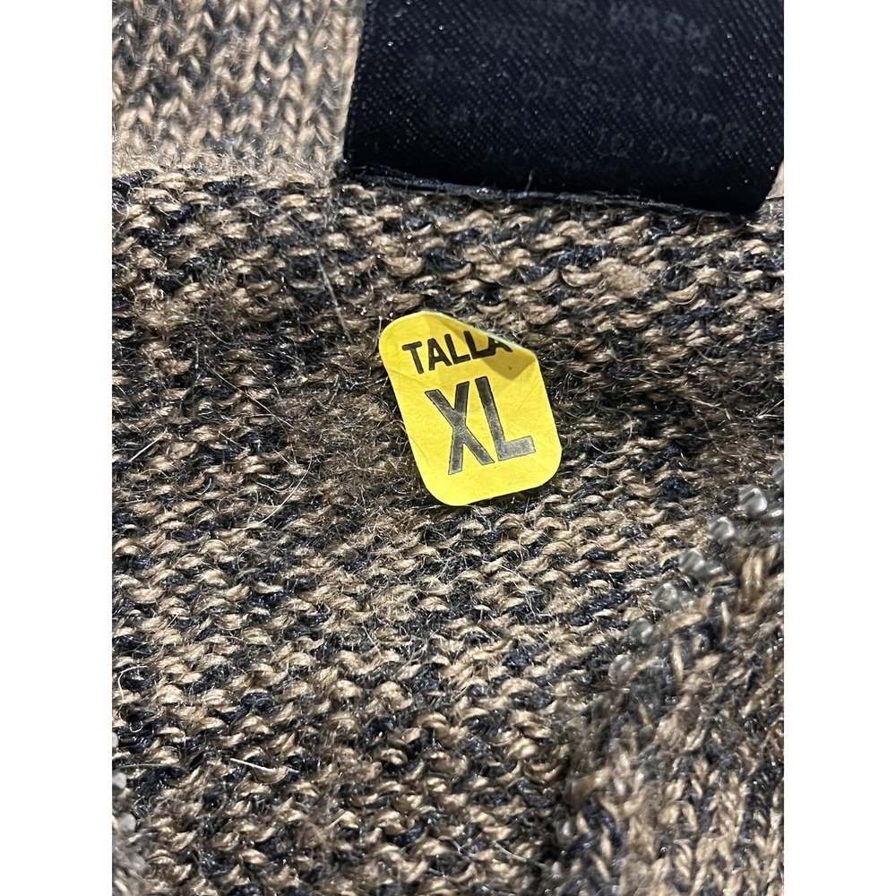 Alpaca Sweater Men's XL Made in Peru - Picture 4 of 5